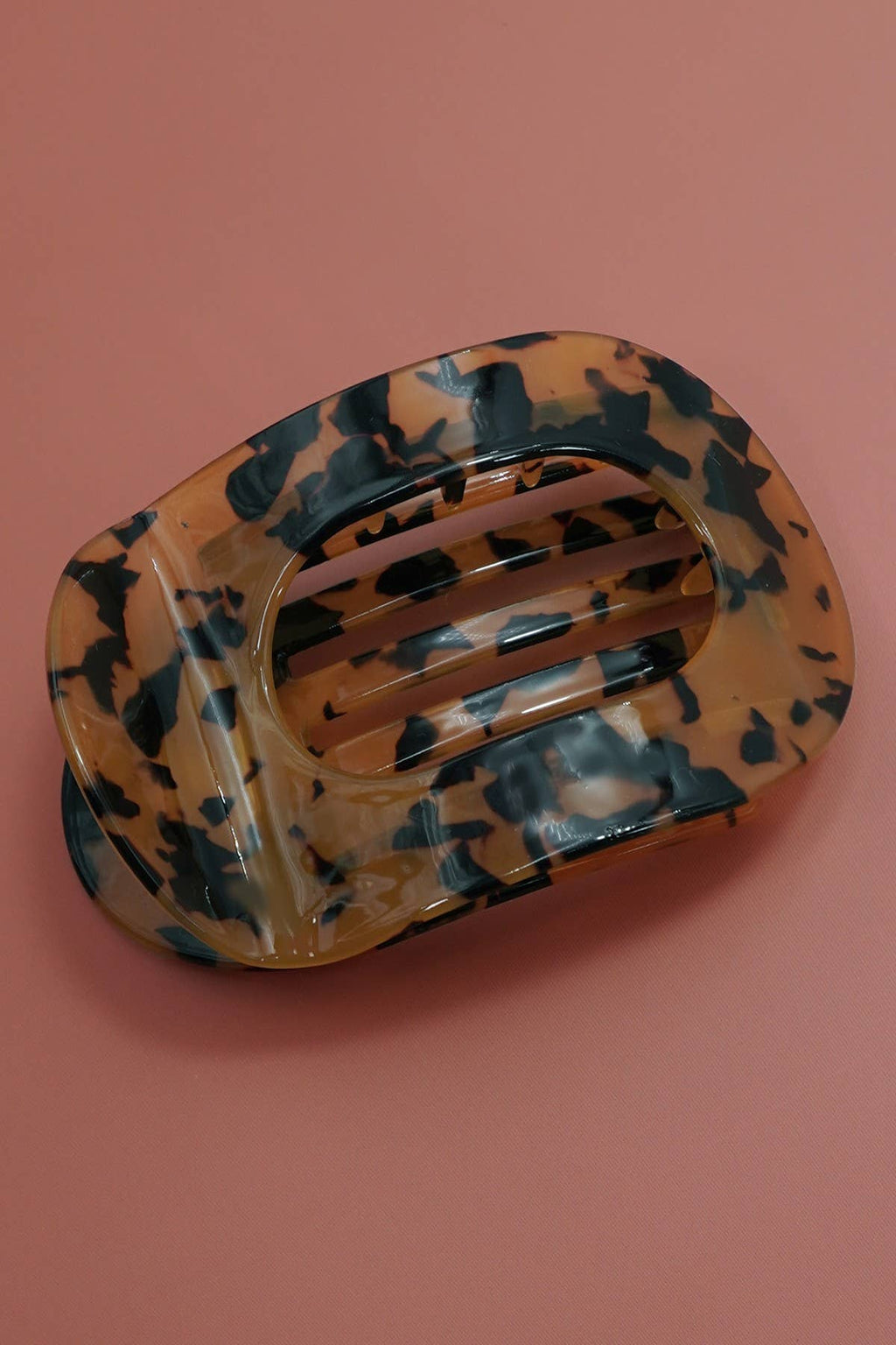 Flat Oval Hair Claw Clip