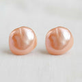 Blushing Pearl Earrings