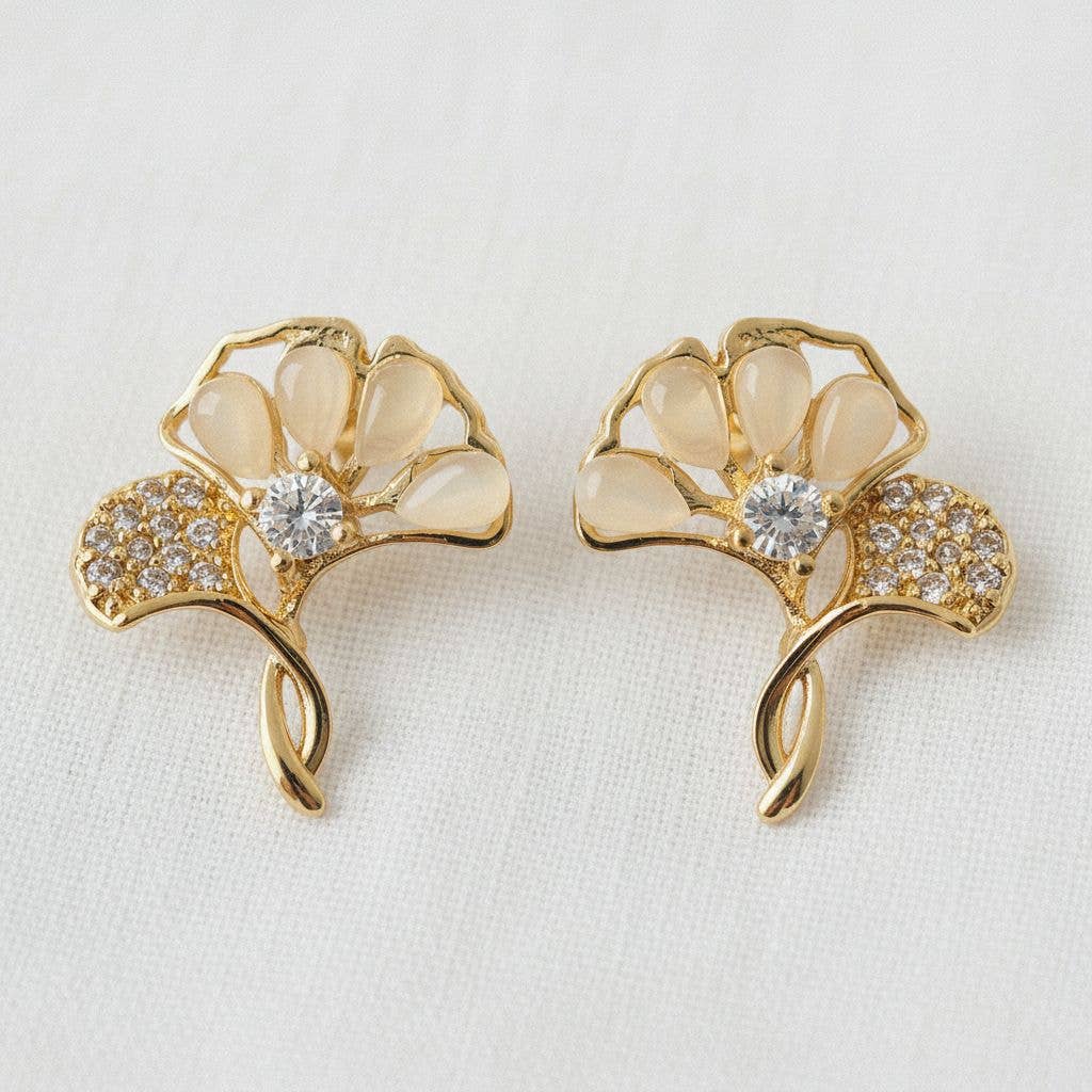 Luxe Leaf Earrings
