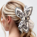 Paisley Boho Vintage Claw Clips