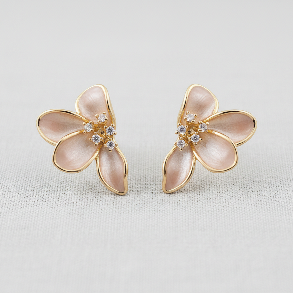 Magnolia Stud Earrings
