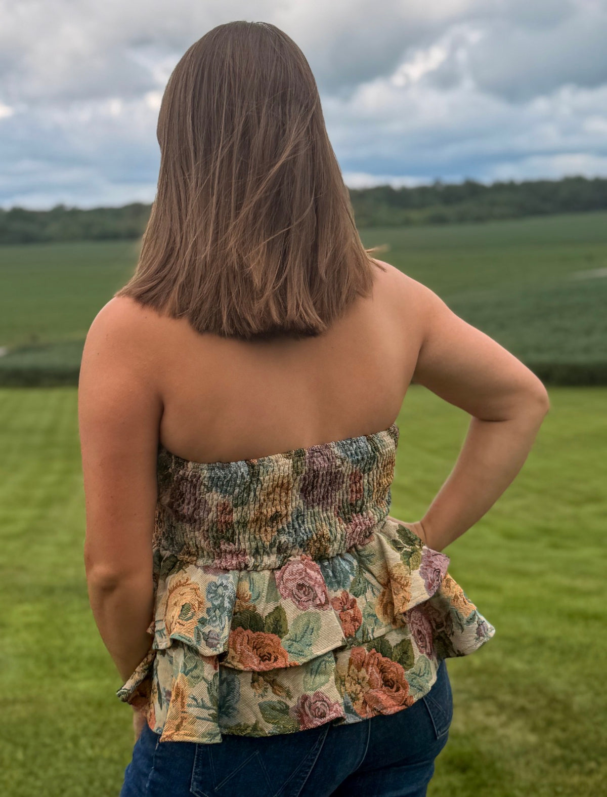Vintage Bloom Top