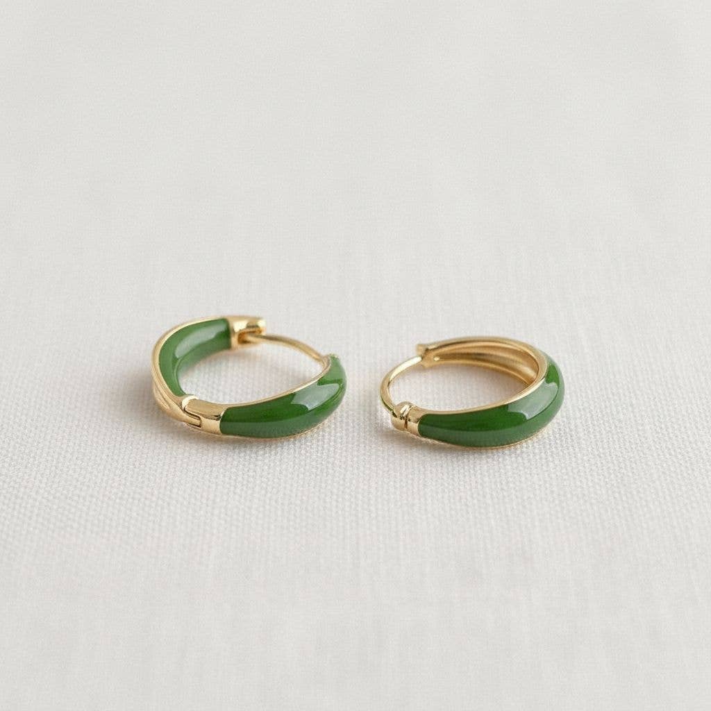 Golden Fern Earrings
