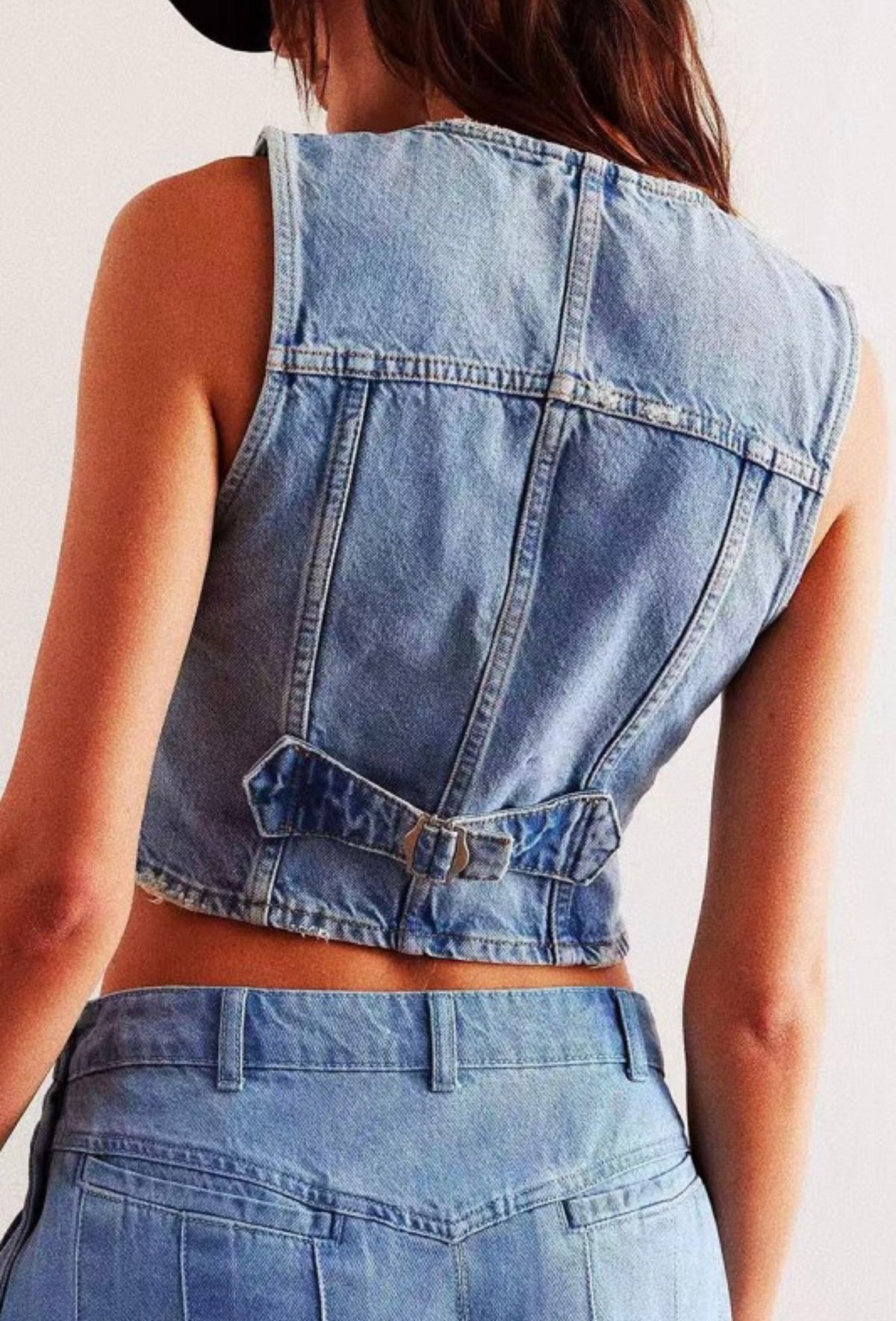 Darling Denim Vest