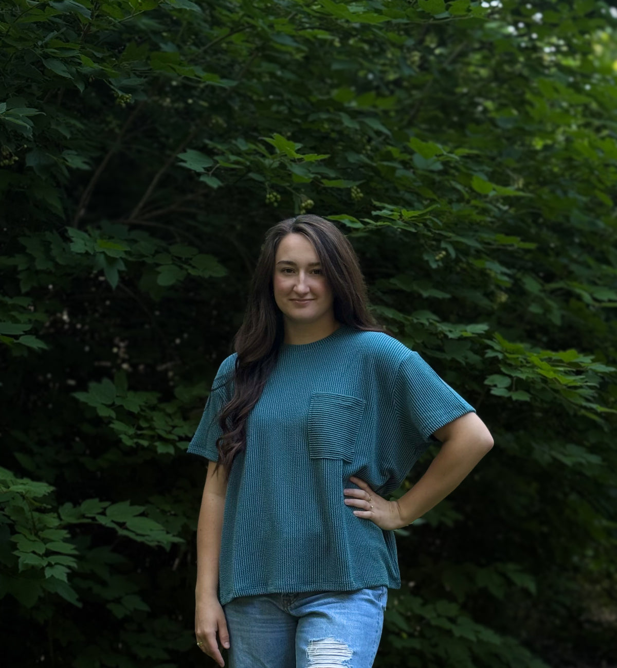 The Essential Tee - Teal