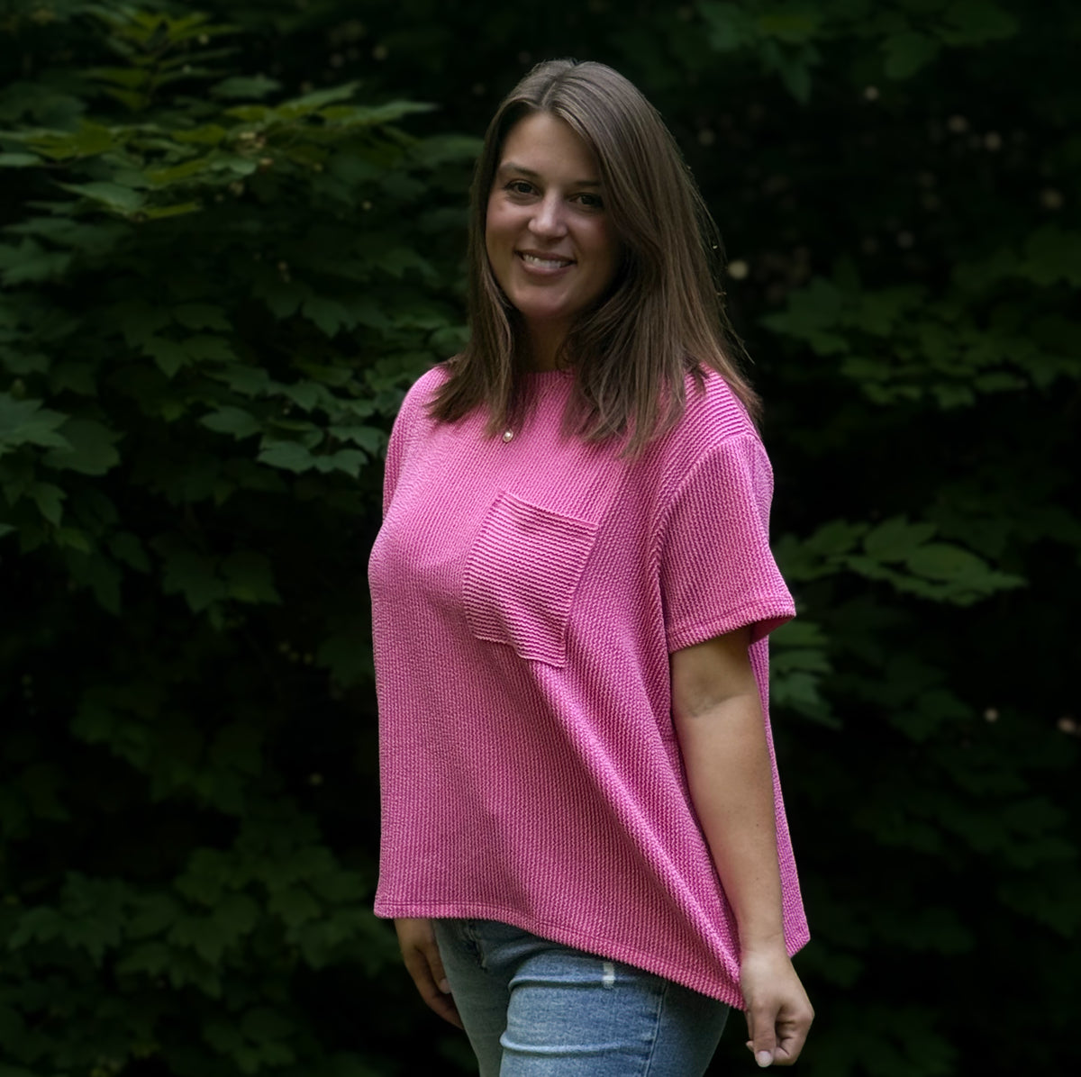The Essential Tee - Pink