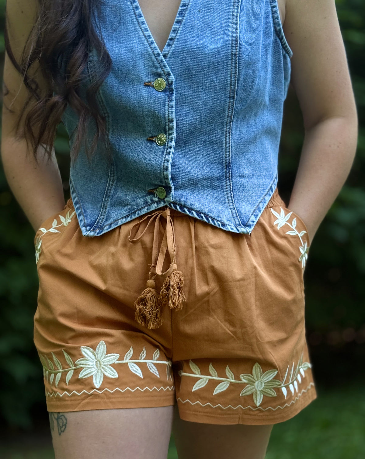 Terra Cotta Shorts