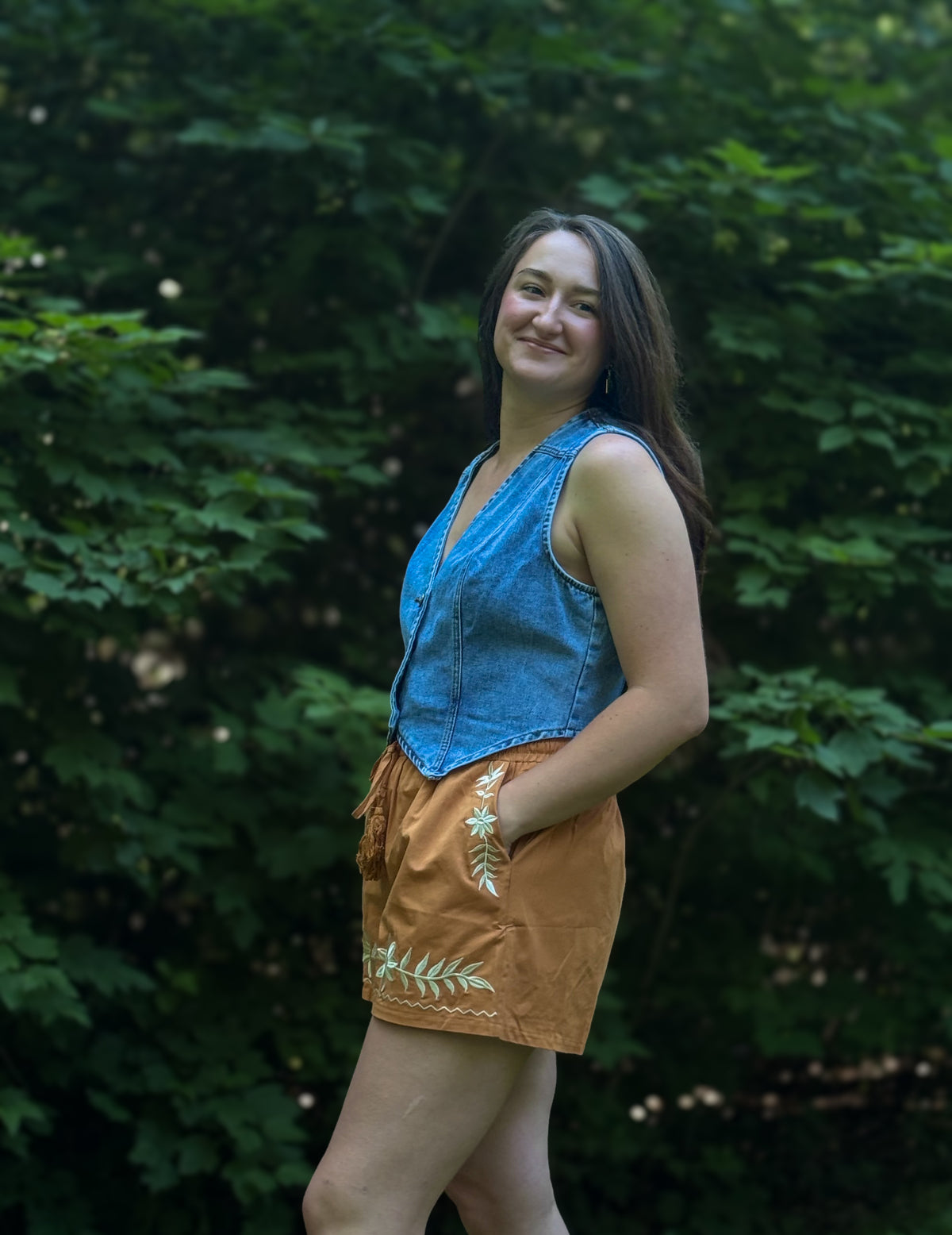 Terra Cotta Shorts