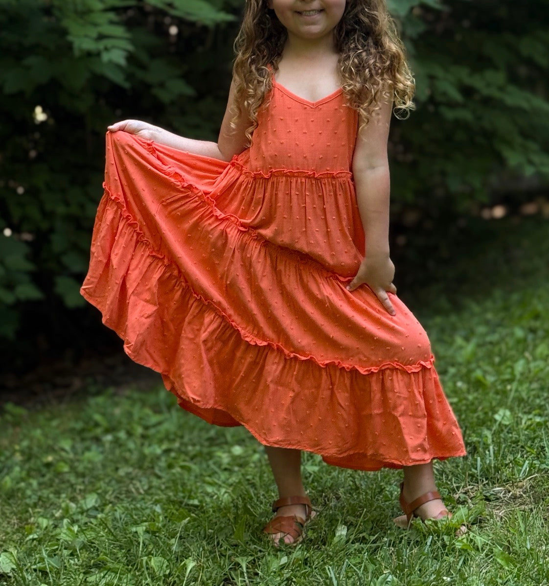 Sweet Clementine Maxi Dress