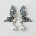 Blue Butterfly Earrings