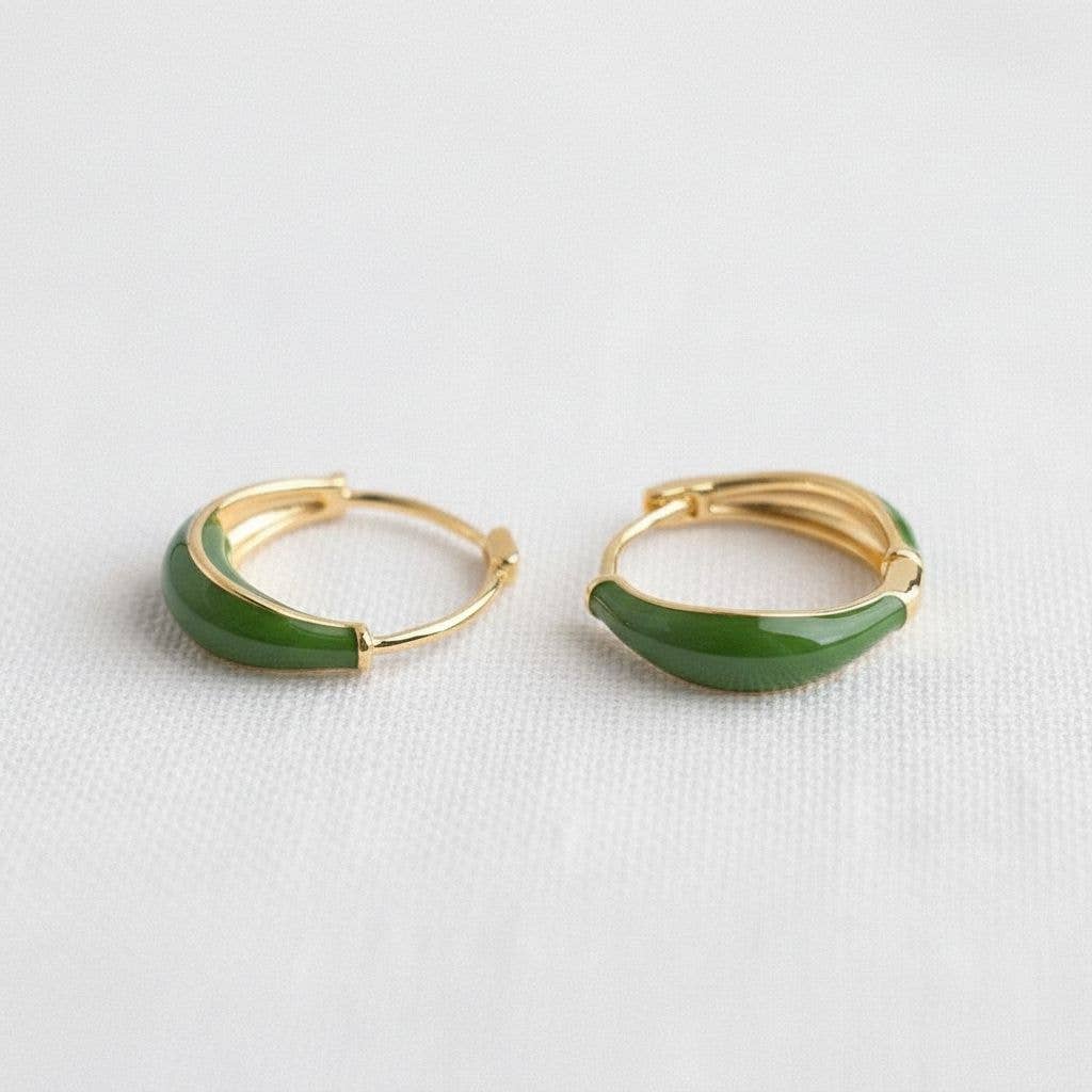 Golden Fern Earrings