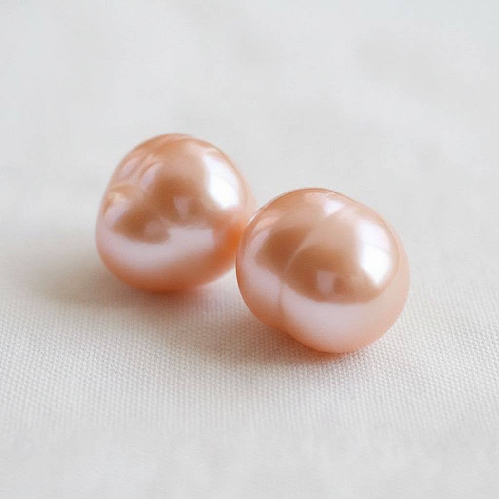 Blushing Pearl Earrings