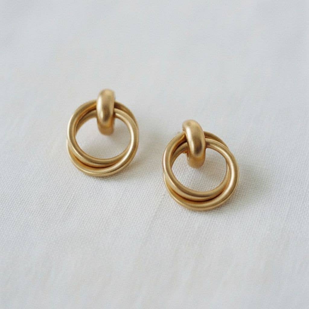 The Ever Knot Earrings