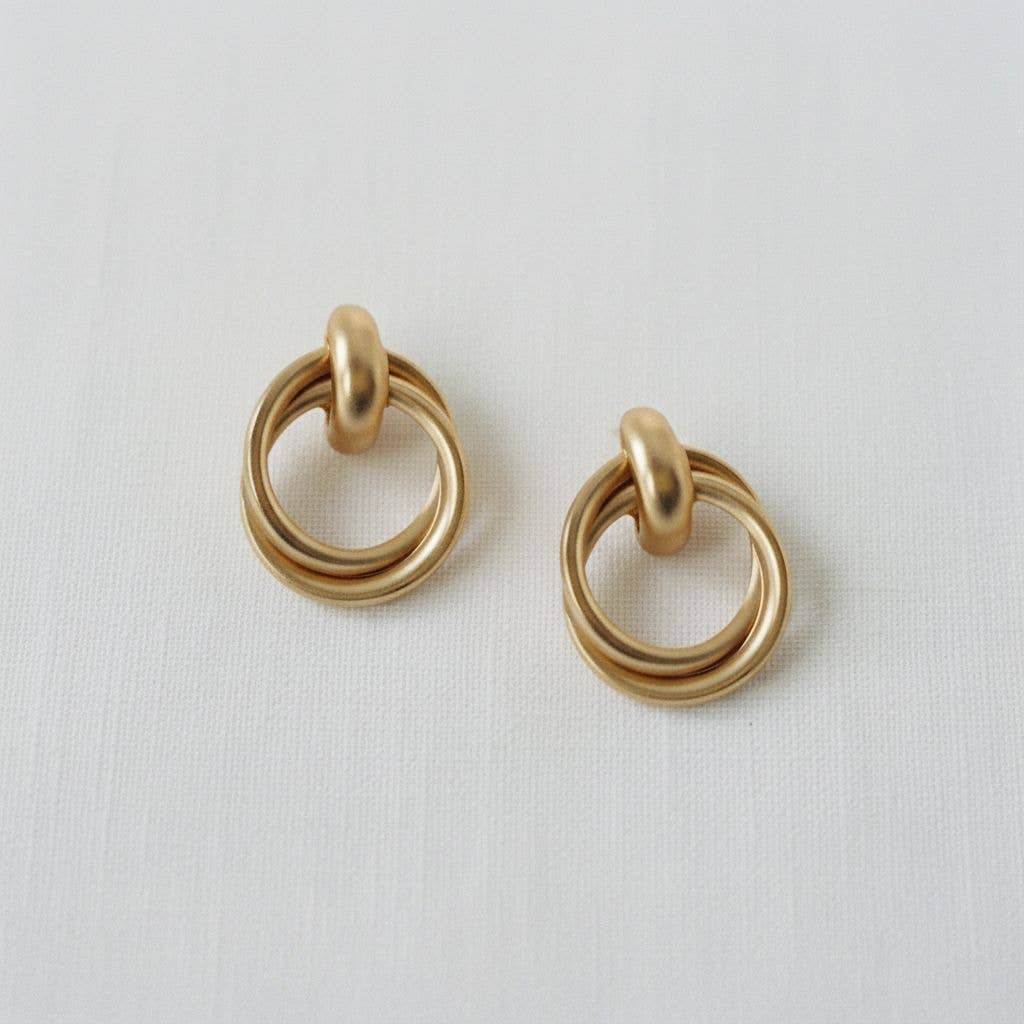 The Ever Knot Earrings