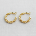 Wire Wrapped Hoop Earrings